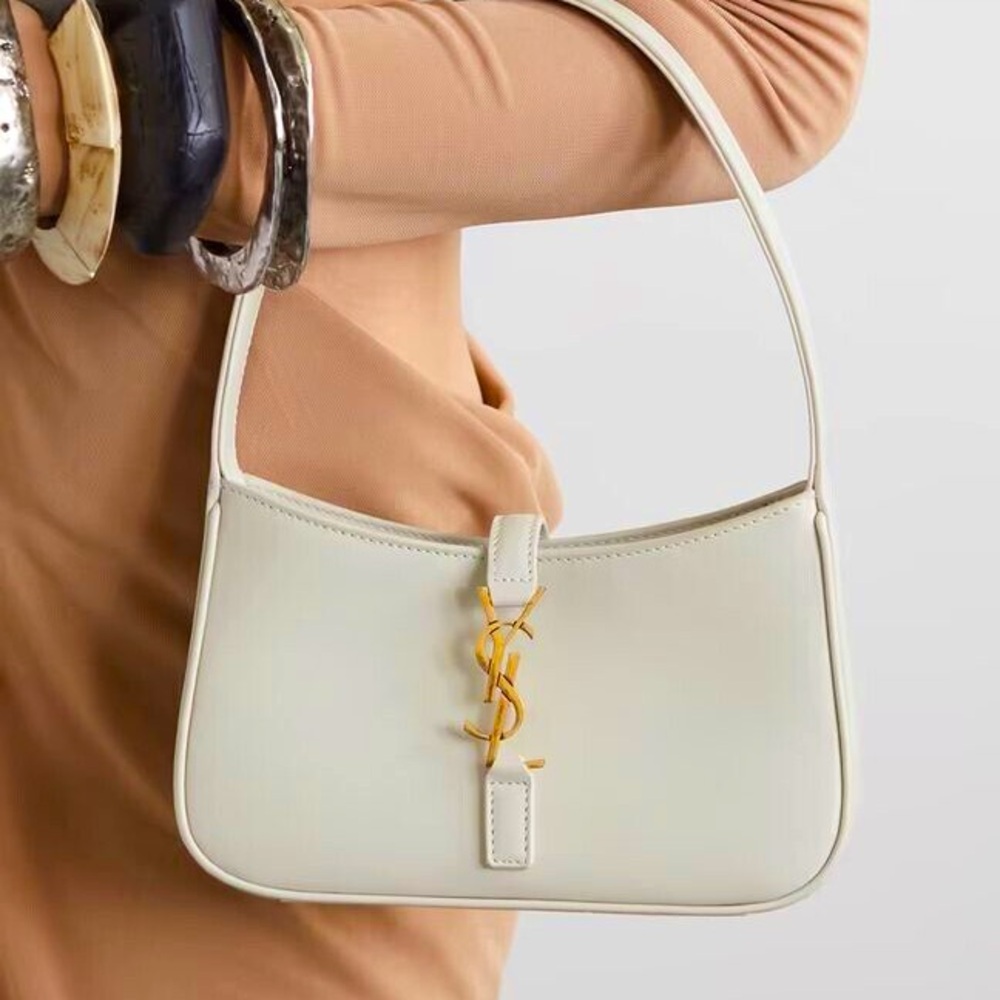 🤍YSL🤍”Le 5 A 7” Hobo Shoulder Bag